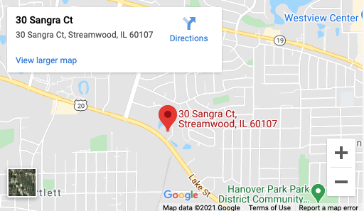Streamwood Illinois Map